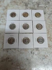 1943 P Steel Lincoln Wheat Penny Lot Of 9 Look At Pics (D)