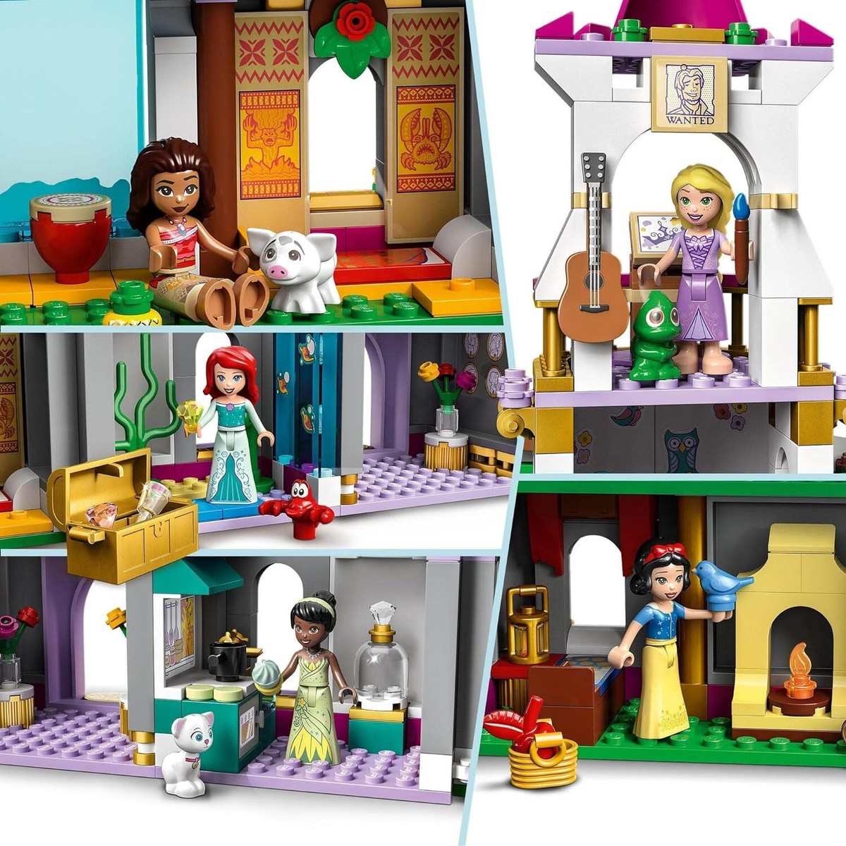 LEGO Disney Princess Castle Adventure Toy 43205 Gift Blocks