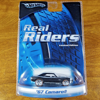 Hot Wheels Real Riders Series Limited Edition '67 Camaro Black