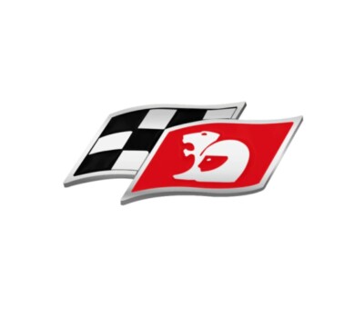 Red Holden HSV Badge Decal Race Flag Emblem Sticker Commodore GTS R8 ...