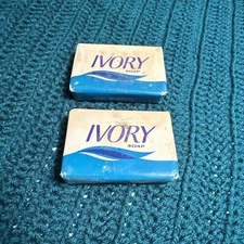 Vintage Ivory Soap Bars 2.5 Oz Unopened 1970s Or 80s 2 Bars In This Set