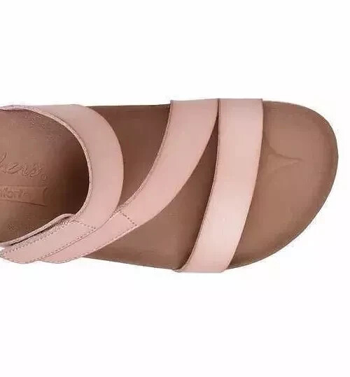 SKECHERS Arch Comfort Women's Slip On Sandal 3 Straps Open Toe