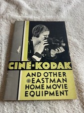 Cine-Kodaks  Other Eastman Home Movie Equipment Catalog 1931 Kodak