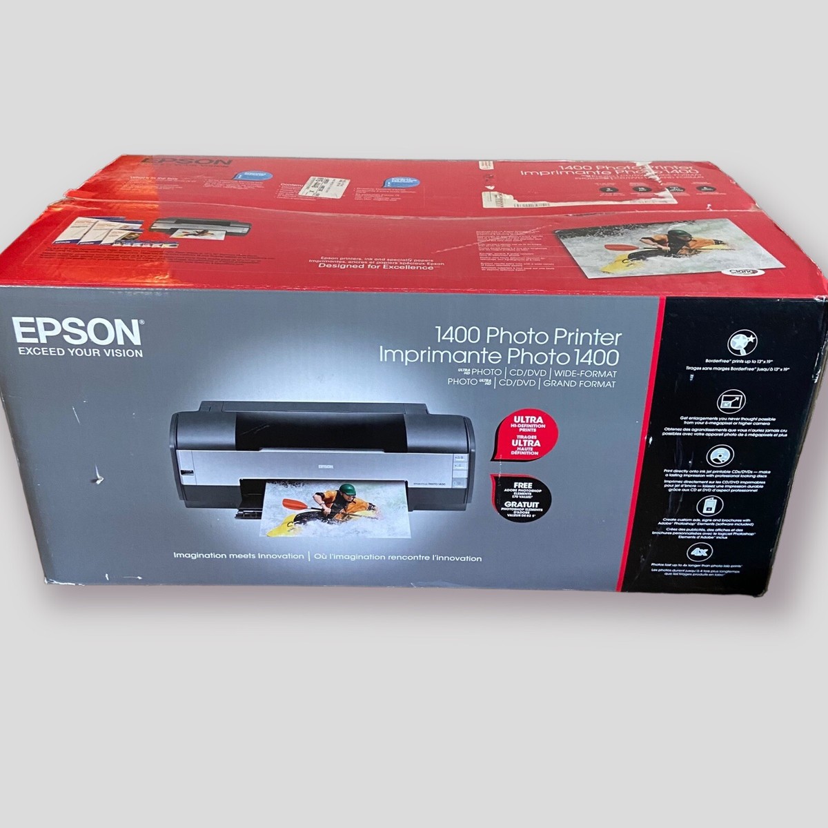 Epson Stylus Photo 1400 Wide Format Color Inkjet Printer
