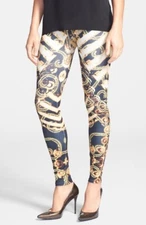 Arthur George By R. Kardashian 165872 Print Control Top Leggings Size M