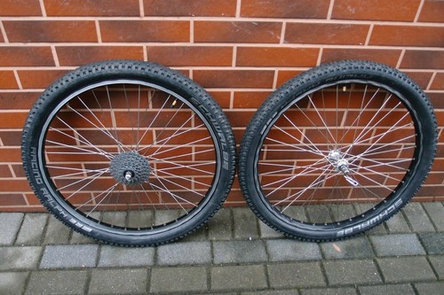 bike wheels MTB 26 in Rigida Rally 30 Suntour XC 9000 VIA Japan 7 speed  Schwalbe | eBay