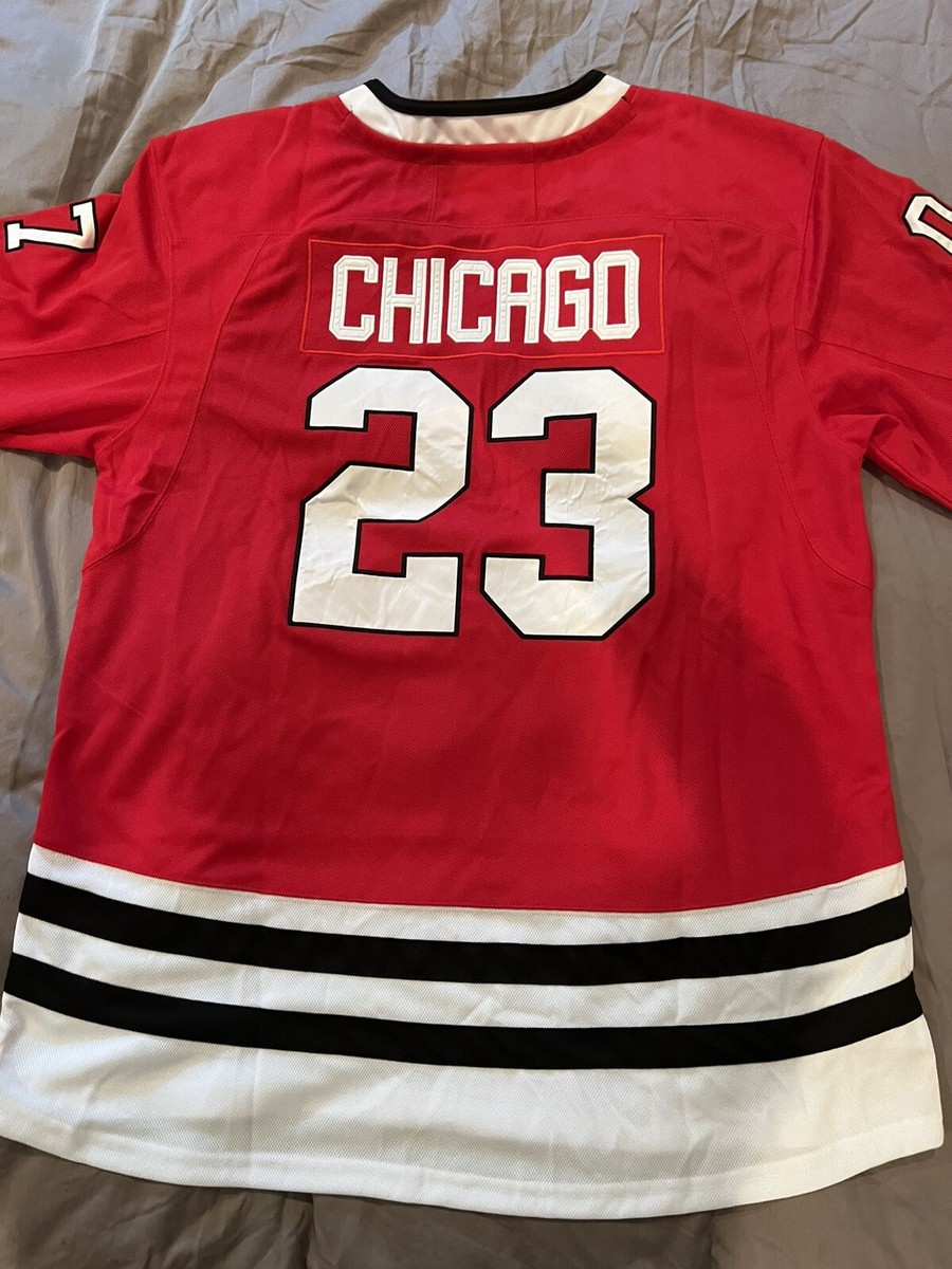 PEARL JAM HOCKEY JERSEY SIZE 2XL CHICAGO BLACKHAWKS IAN WILLIAMS