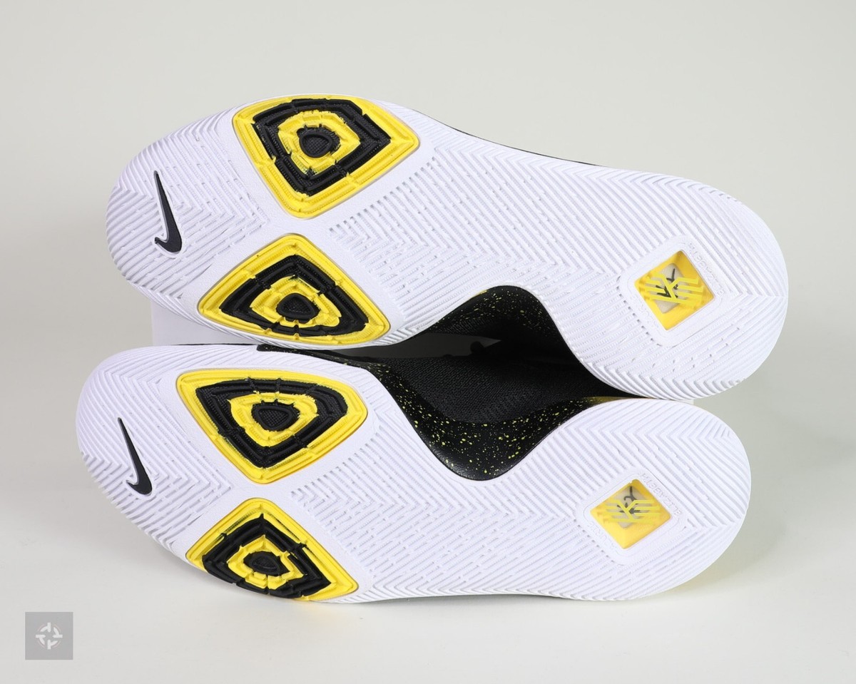 Nike Kyrie 3 Black Yellow White 2017 Athletic Shoes Men's Nike Kyrie 3 Black Yellow White 2017 Athletic Shoes Men's