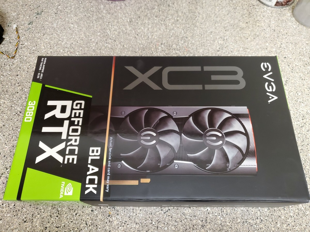 EVGA GeForce RTX 3080 XC3 Black 10GB GDDR6X Graphics Card | eBay
