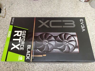 EVGA GeForce RTX 3080 XC3 Black 10GB GDDR6X Graphics Card | eBay