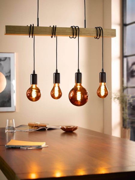Eglo Vintage Spezial E27 Led Lampe 4W 2000K Extra-Warmweiss Kupfer Dimmbar-image