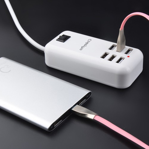 6 Ports Smart Ladegerät USB-Ladegerät Mit Mehreren Anschlüssen USB-Ladestation - 第 12/12 張圖片
