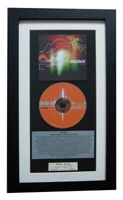 INCUBUS Make Yourself CLASSIC CD Album QUALITY FRAMED+EXPRESS GLOBAL SHIPPING!