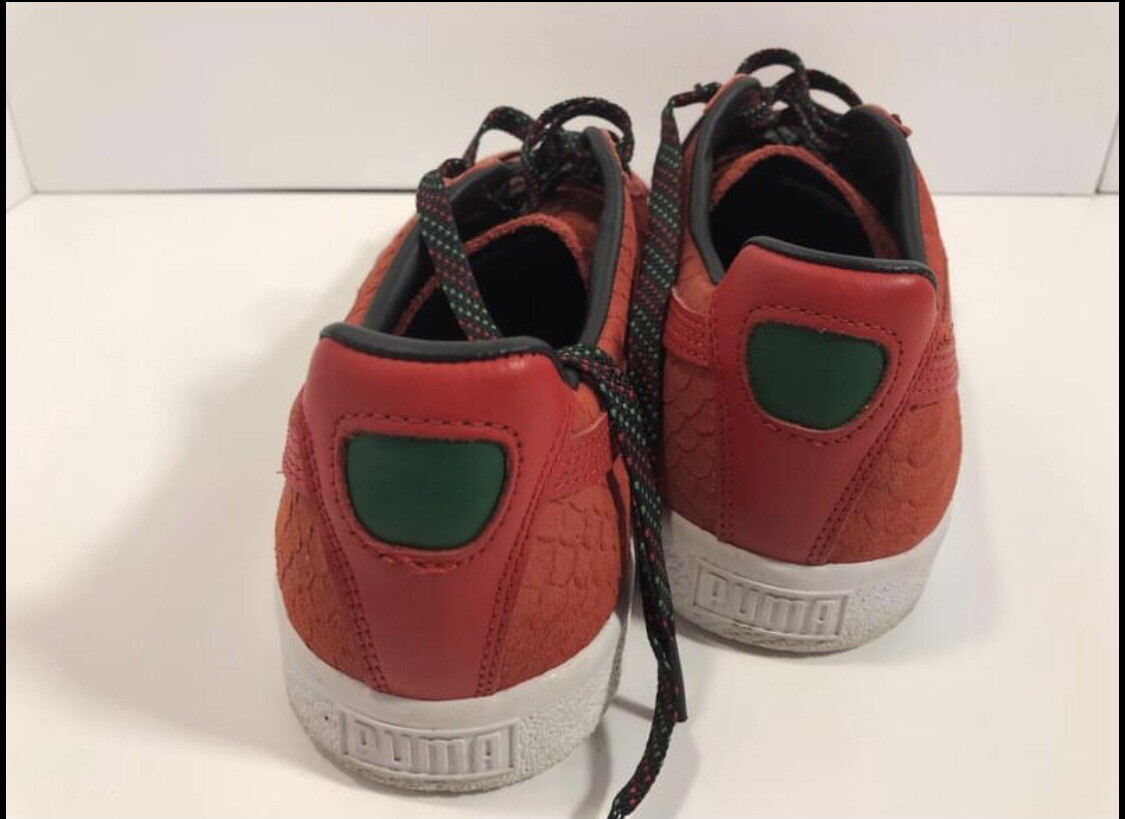 Puma Clyde GCC High Risk Red Men display picture 2