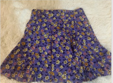 Rampage Mini Skirt Floral Size Small