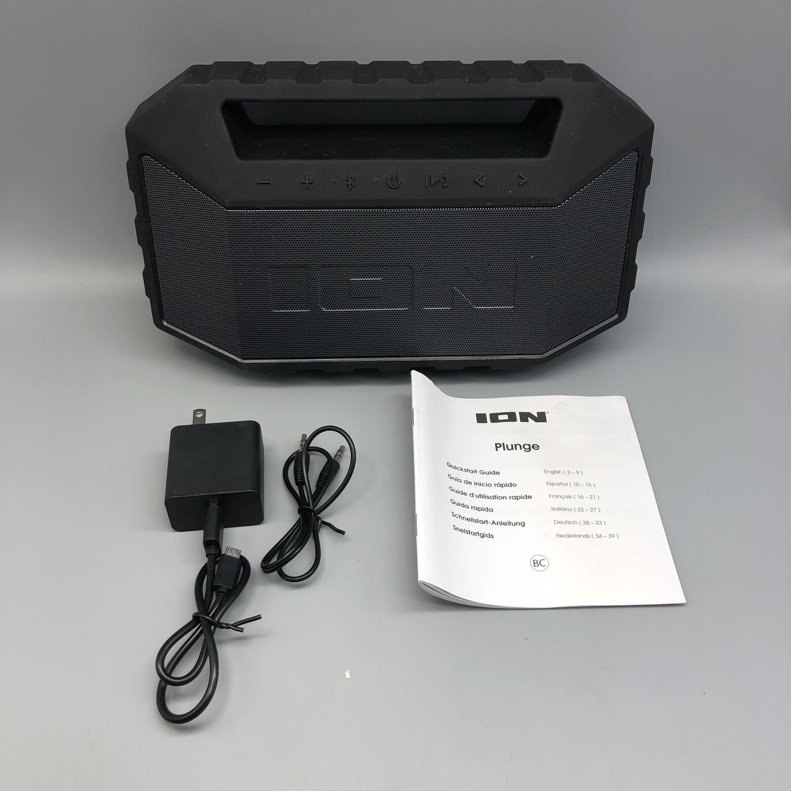 ion plunge floating stereo waterproof boombox