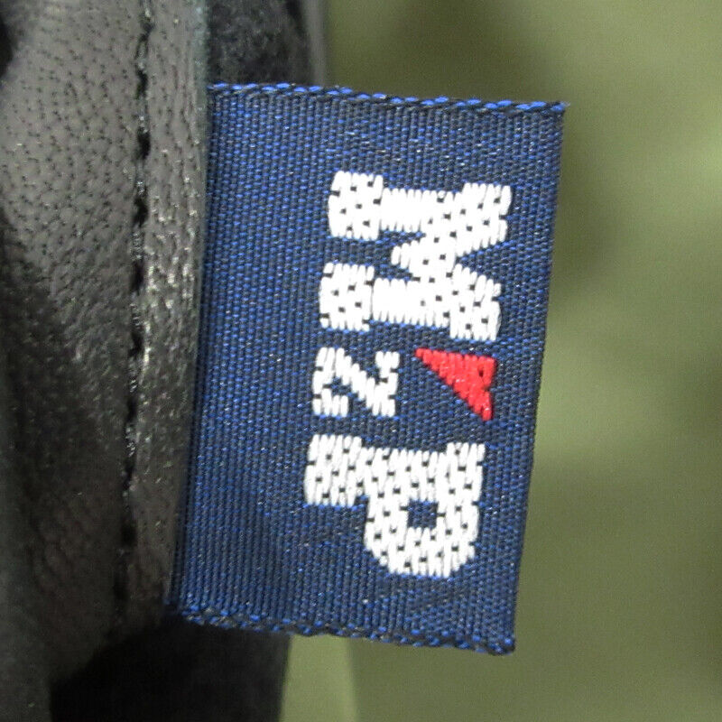 Used AVIREX Sheepskin Leather Jacket Black Size M… - image 16