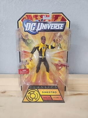 DC UNIVERSE CLASSICS SINESTRO WAVE 20 FIGURE 5 Collect And Connect Head NIB