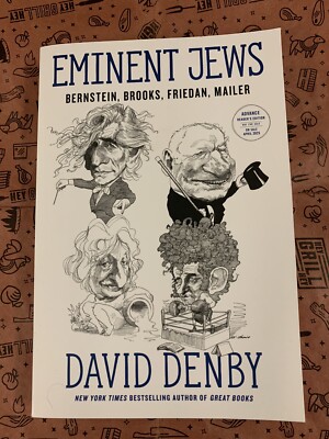 Eminent Jews: Bernstein, Brooks, Friedan, Mailer by David Denby (softcover)