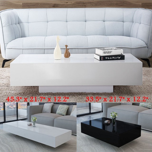 Suncoo Nest Of 3 Black Coffee Table Side End High Gloss Suncoo Nest Of 3 Black Coffee Table