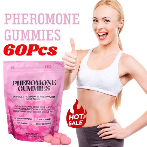 Pheromone Gummies -Enhances Natural Pheromones From Within - 60 Count - Picture 2 of 10