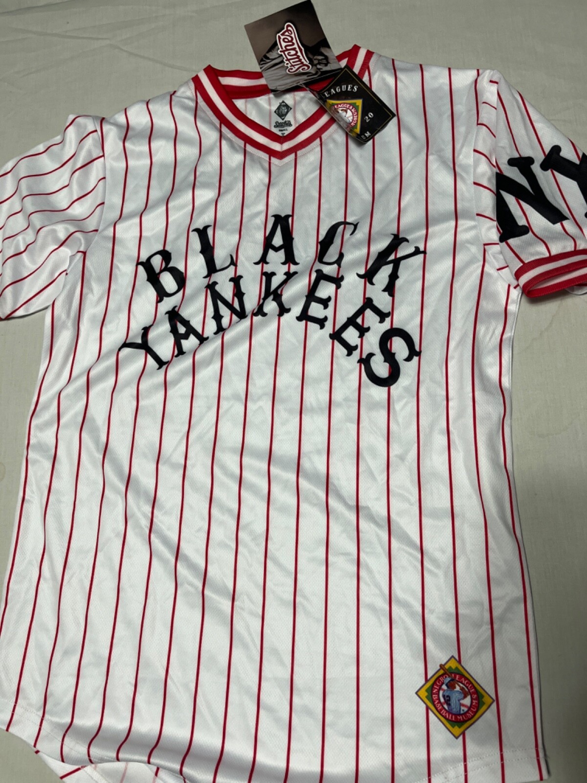 Black Yankees Negro Leagues Jersey Size S Stiches