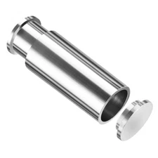 Stainless Steel Round Pre-Press Mold, Hammer Style, Three Parts, Multipurpose