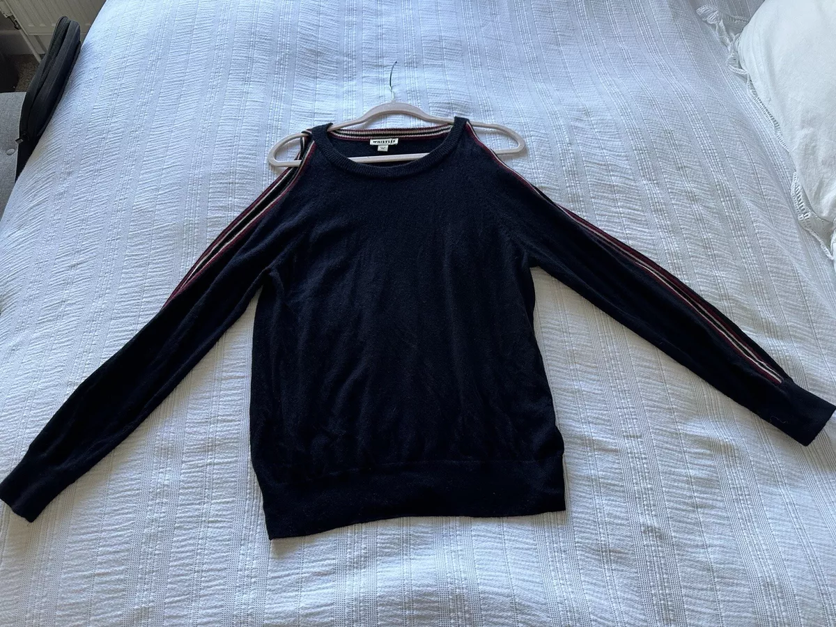 Cold shoulder hotsell jumper ebay