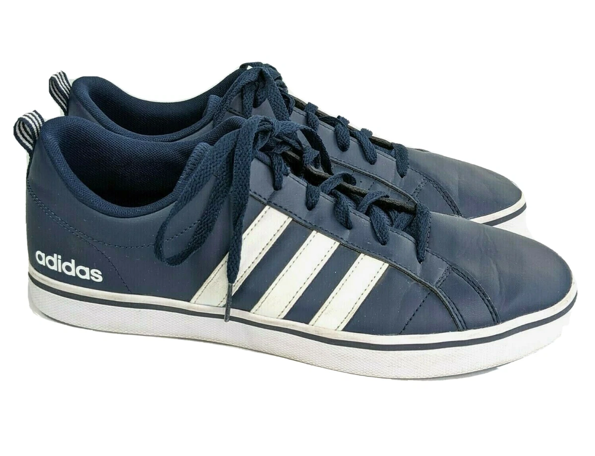 Adidas Mens VS Pace B74493 Navy Running Shoes Lace Up Low Top Size 10 eBay