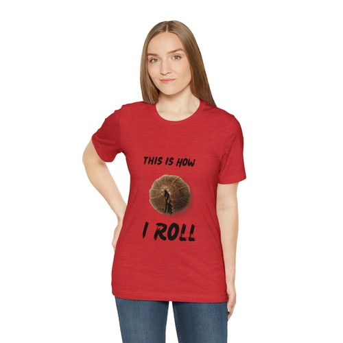 Mens Isopod This Is How I Roll T Shirt Funny Pillbug, Roly Poly - Picture 174 of 181
