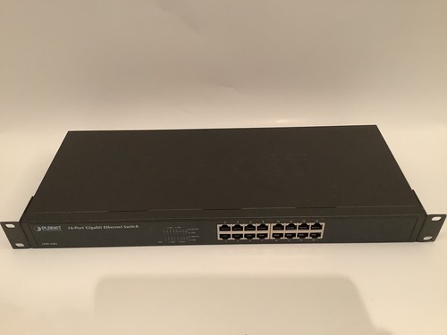 PLANET GSW-1601 16 PORT GIGABIT ETHERNET SWITCH - Picture 2 of 9