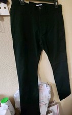 Goodfellow  Co Men's Mid Rise Straight Leg Straight Jeans Stretch, Black,