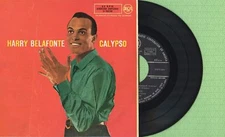 HARRY BELAFONTE / Calypso, Hosanna / RCA 3-20158 Press. Spain 1957 EP EX