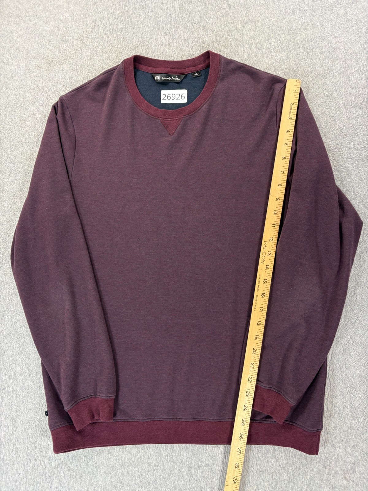 Travis Mathew Polyester Cotton Midweight Crew Swe… - image 5