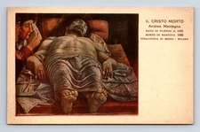 Il Cristo Morto by Artist Andrea Mantegna Postcard