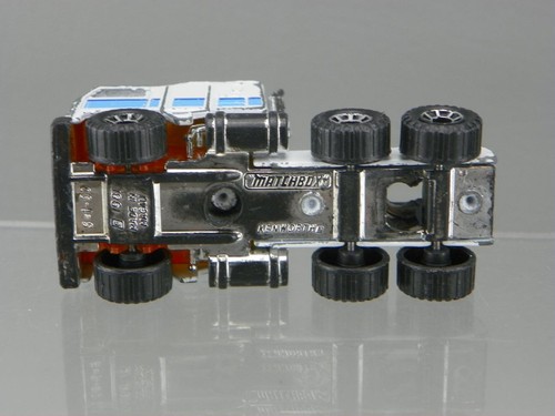 Vintage 1981 Matchbox Convoy Diecast 1:90 Kenworth Aerodyne Semi w/ Flat Trailer - Picture 5 of 7