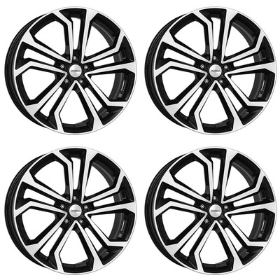 4 Dezent TA dark wheels 8.0Jx20 5x114.3 for Lexus ES UX 20 Inch rims