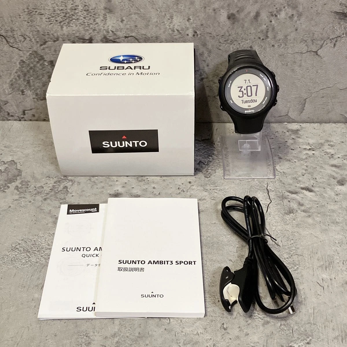 値下げ　新品　SUUNTO　AMBIT スント　アンビット　GPS　SUBARU記念品 SUUNTO】スントGPSモデル「スント Ambitアンビット」 - トレイル