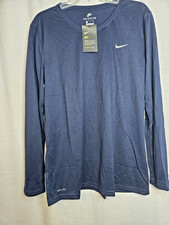 T-shirt Nike donna manica lunga leggenda DRI-FIT taglia XL CU7545-410