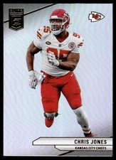 Chris Jones 2024 Donruss Elite #59 Chiefs NFL READ FREE SHIPPING AutographDen