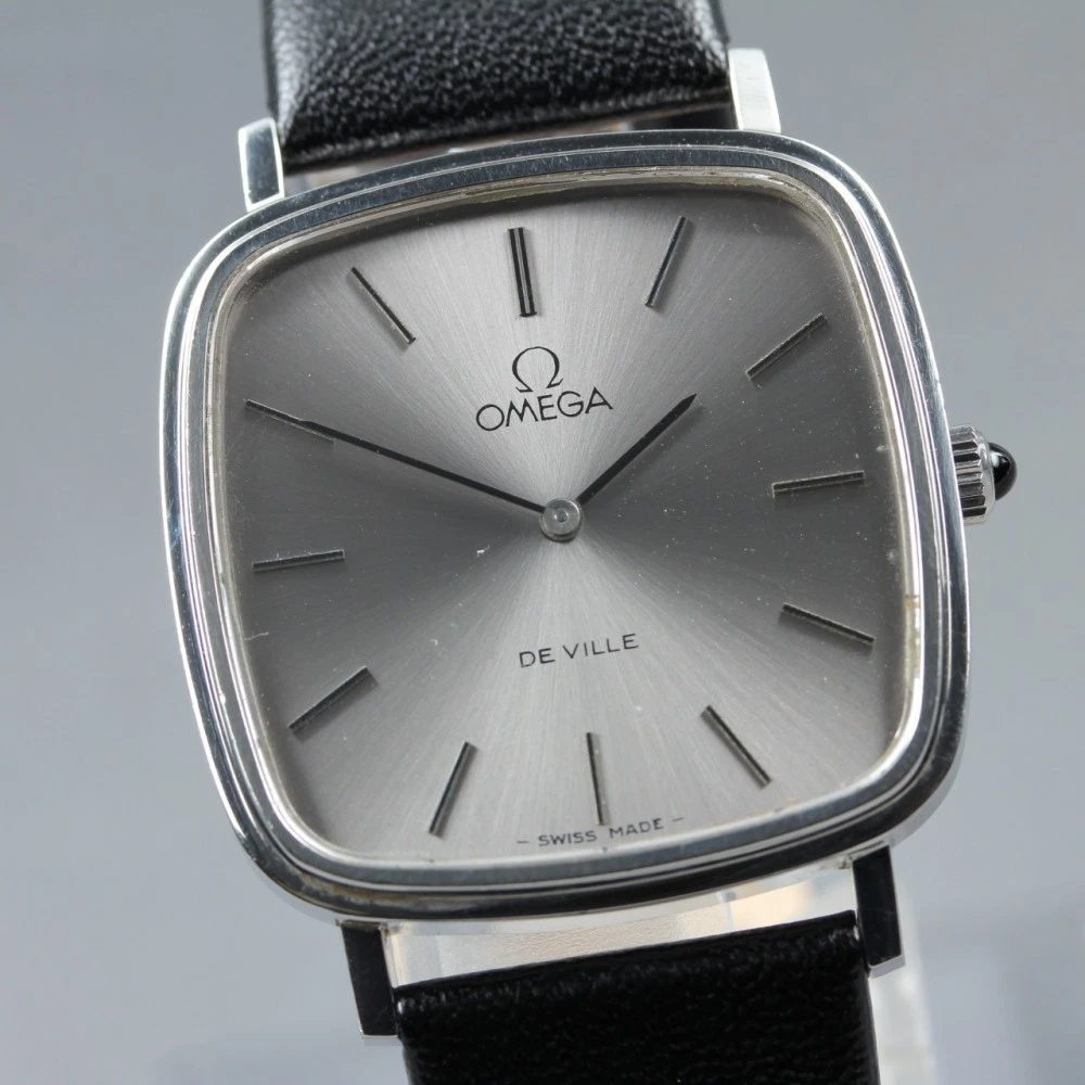 Omega — Near MINT OMEGA De Ville 111.0118 Cal.625 Silver OH Manual 31mm Men's Watch 1977