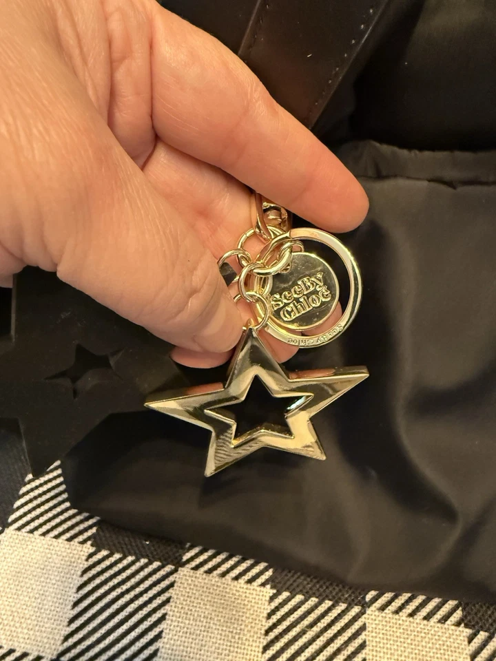 See By Chloe Дамская сумка наплечная сумка логотип нейлона черный женщин б/у из Японии - Изображение 3 из 3