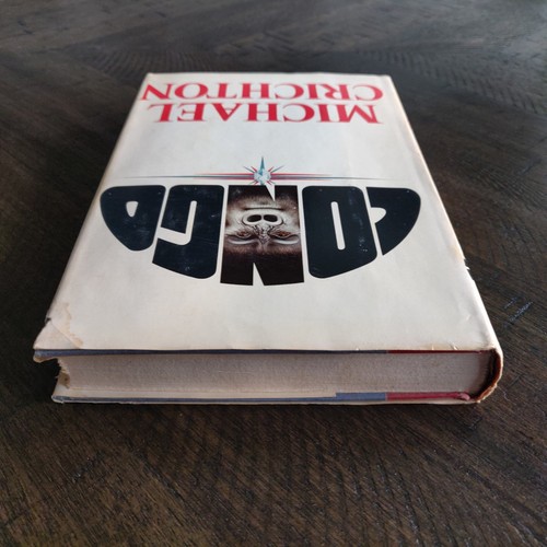 Congo by Michael Crichton 1980 Hardcover Book Club Edition - Foto 10 di 10