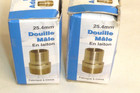 Lot of 2 Water Source MA100NL Brass Male Insert Adapter 1" Plumbing Solutions — photo 6