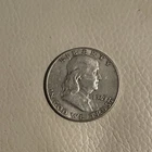 1949 Franklin Half Dollar Philadelphia Mint US 50c 90%