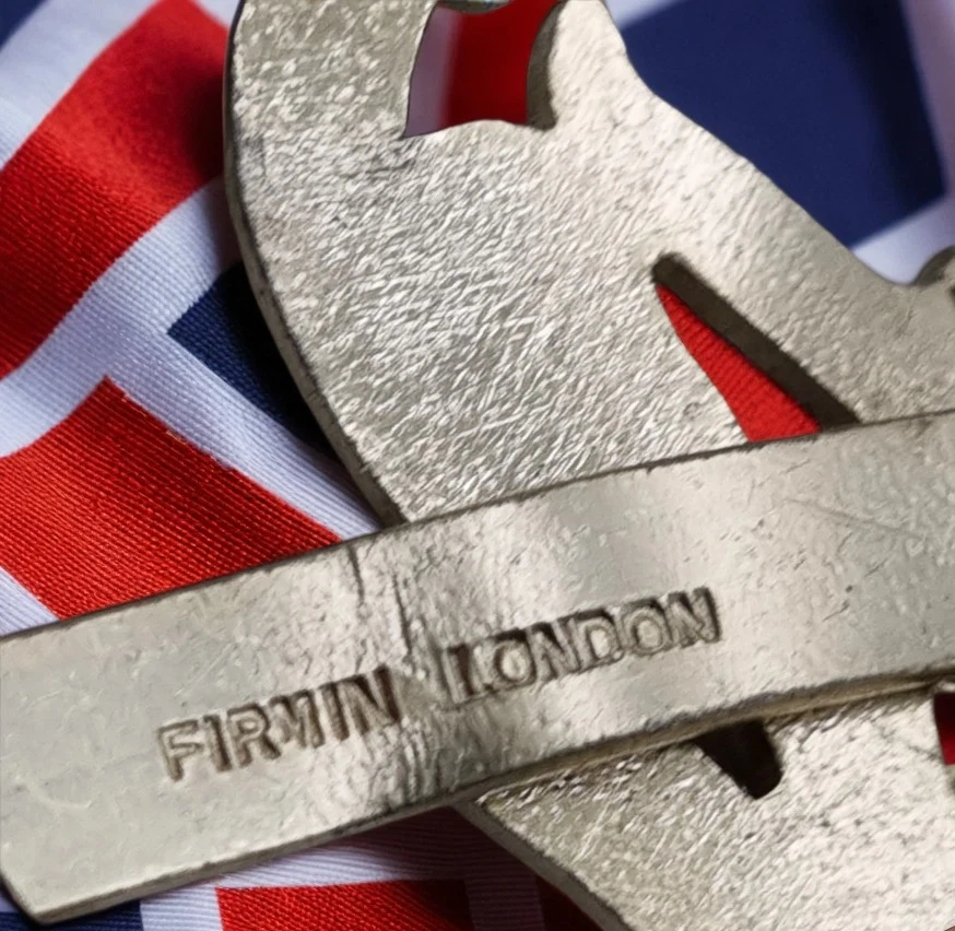 FIRMIN JR Gaunt Cap Badges Royal Artillery Officer Royal Engineers VINTAGE VG++ - Image 3 of 4