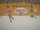 20 VINTAGE GENESEE BEER JENNY MENU INSERT SHEETS GENESEE BREWING CO ROCHESTER NY — photo 3