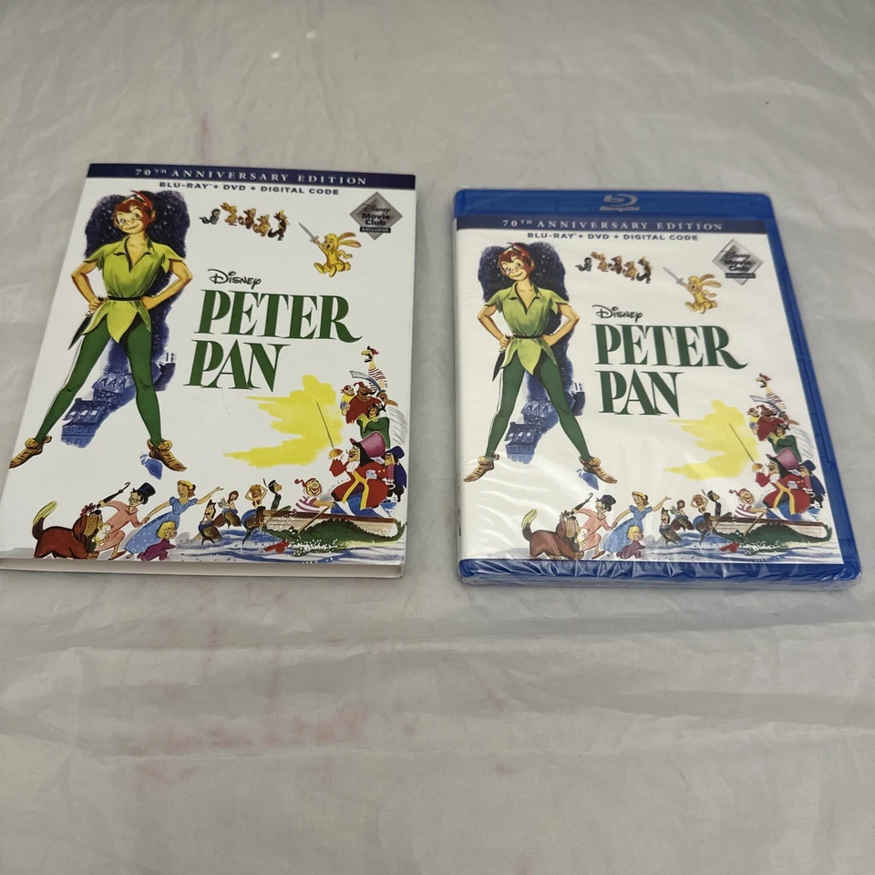 Peter Pan - (70th Anniversary Blu-ray+ DVD+Digital) DMC Exclusive with slipcover - Image 3 of 4