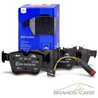 ATE Ceramic BremsbelÄGe +Warnkontakt Satz Hinten FÜR Mercedes Benz GLC X253 C253