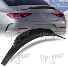For 2019-2023 Mercedes CLS-Class C257 PSM-Style Carbon Fiber Trunk Lid Spoiler